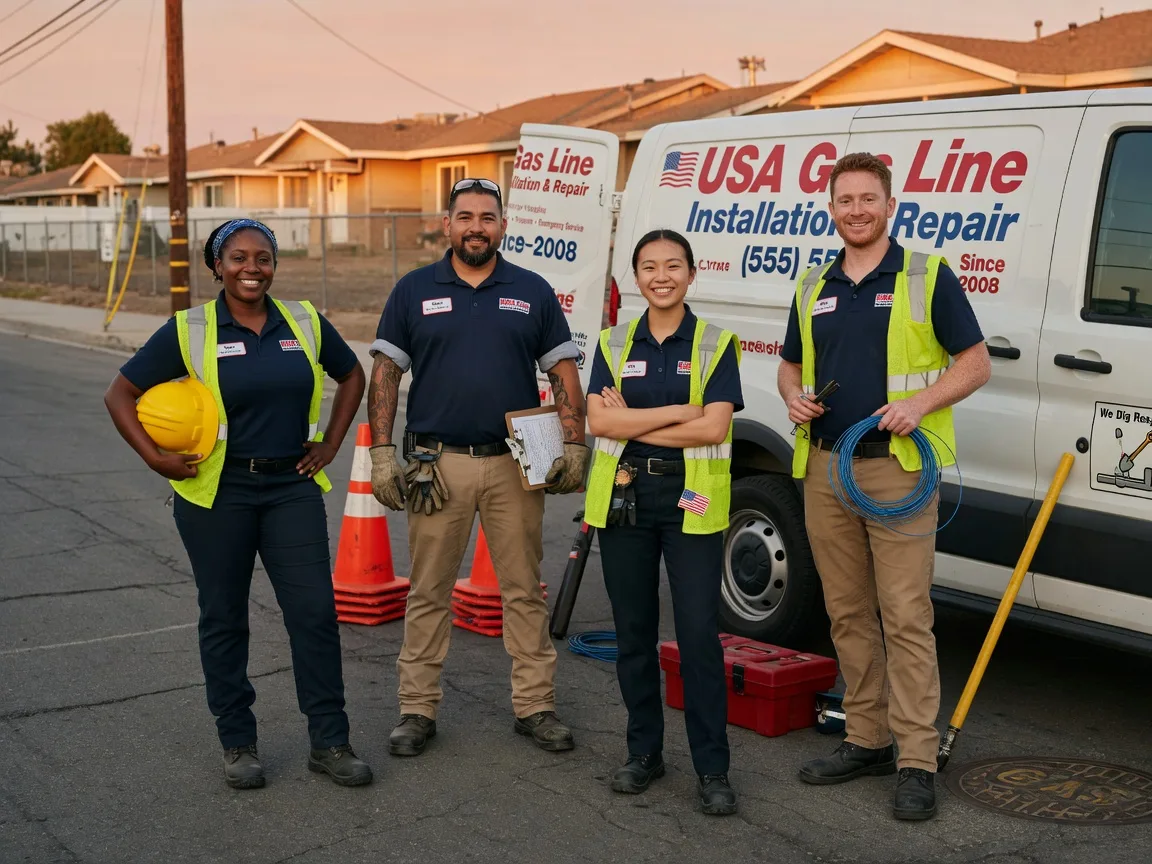 Gas Line Installation company in Corrigan, TX